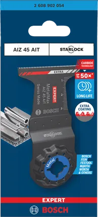 Bosch EXPERT AIZ 45 AIT MetalMax süvistuslõikeketas metallile.